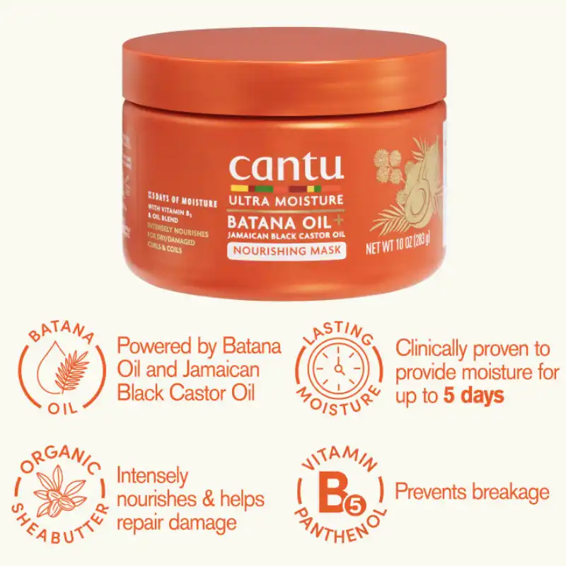 Masque Capillaire Batana JBCO - Cantu Ultra Moisture