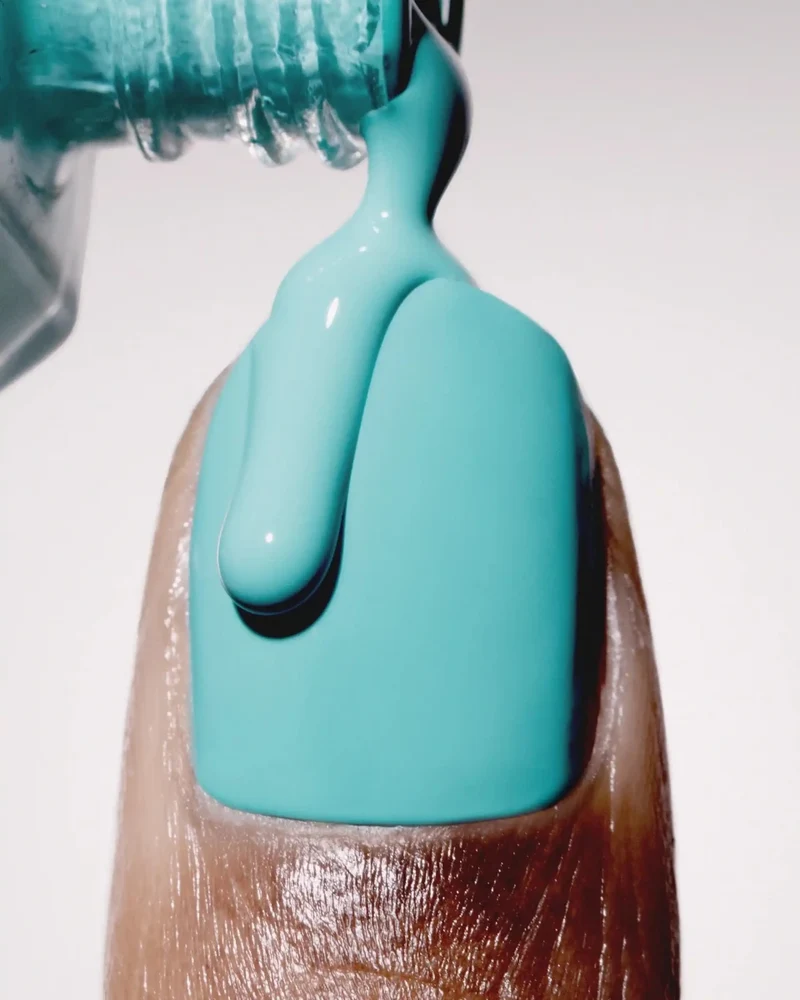 Vernis à ongles soin vegan turquoise Bora-Bora