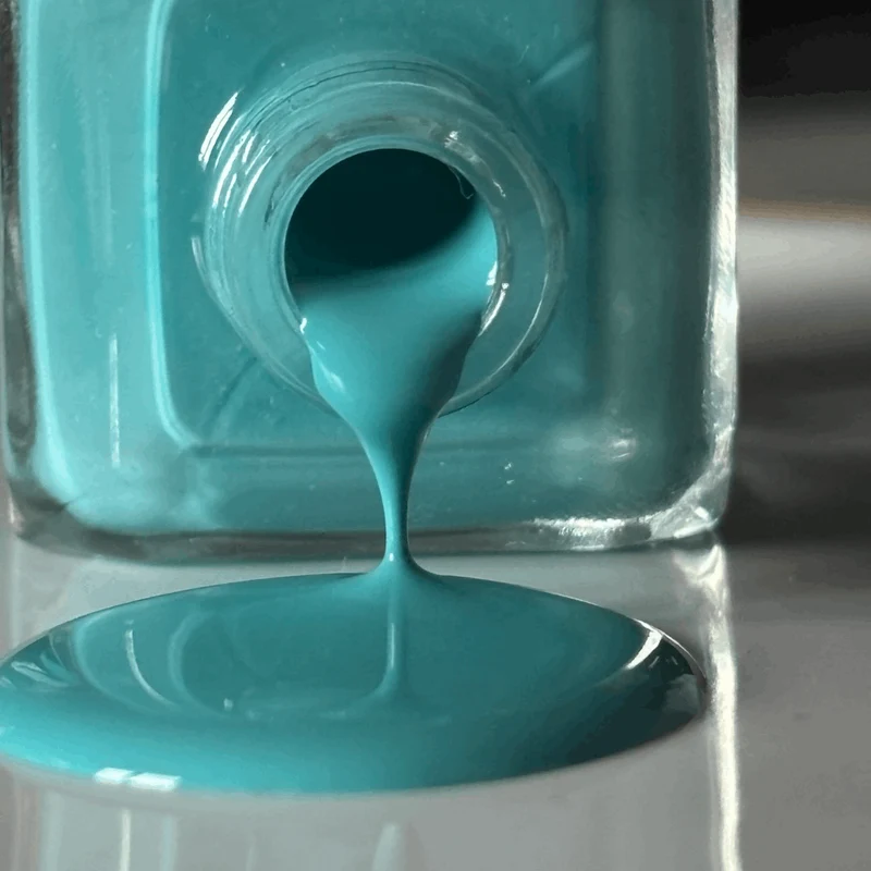 Vernis à ongles soin vegan turquoise Bora-Bora