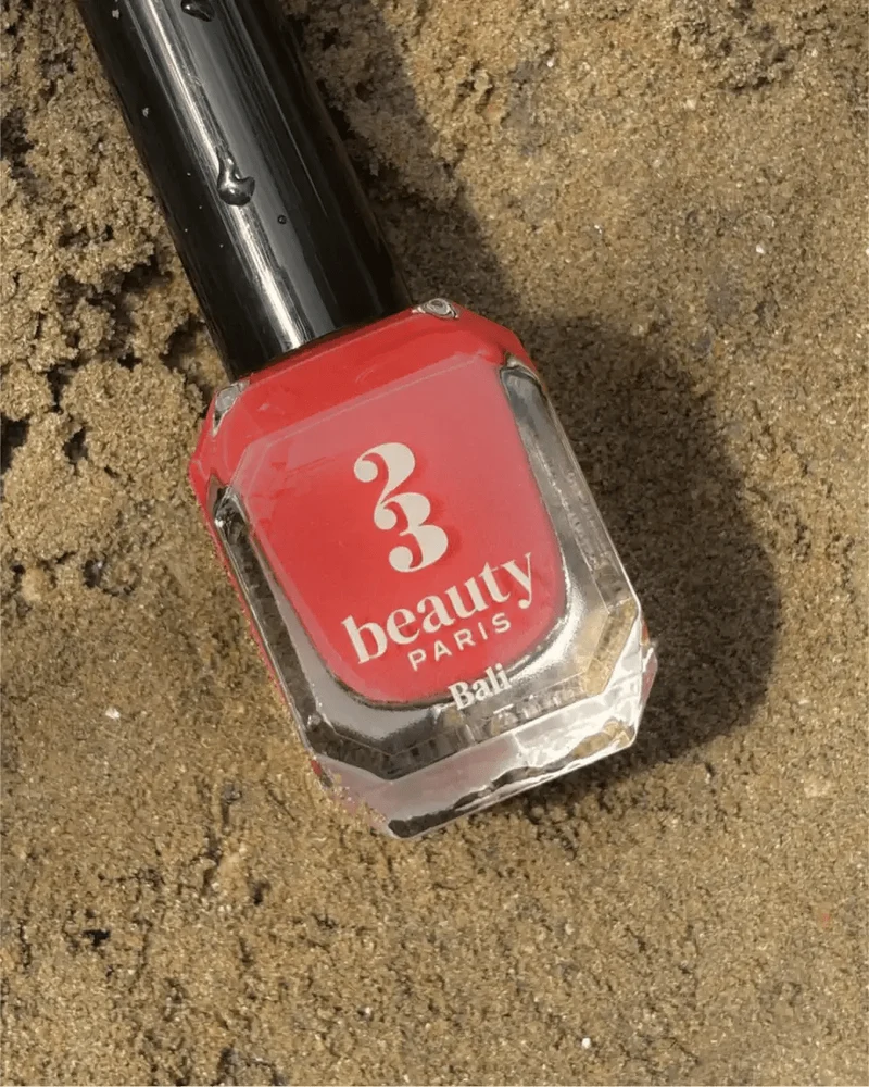 Vernis à ongles vegan corail intense Bali