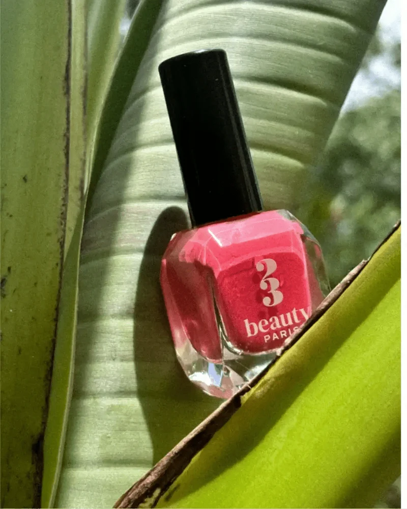 Vernis à ongles vegan corail intense Bali