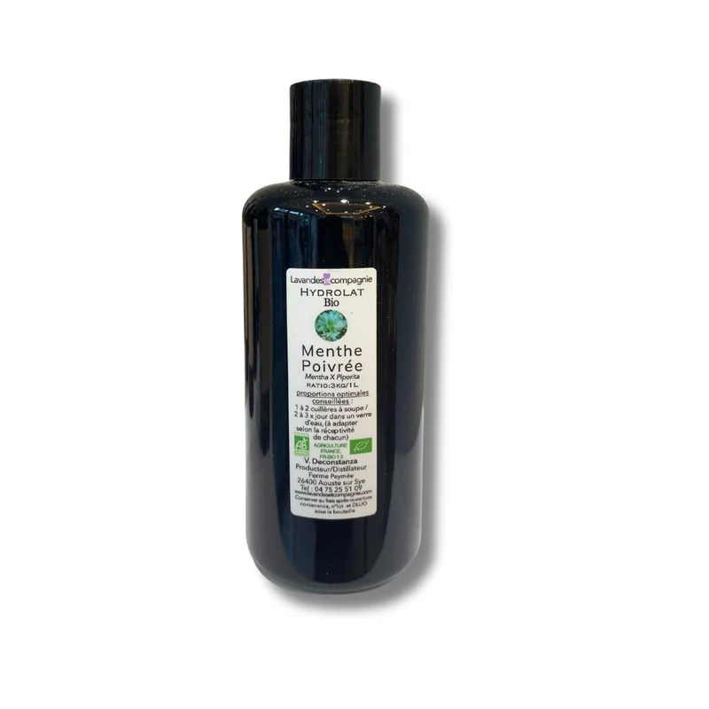 Hydrolat Menthe poivrée Bio 200 ml