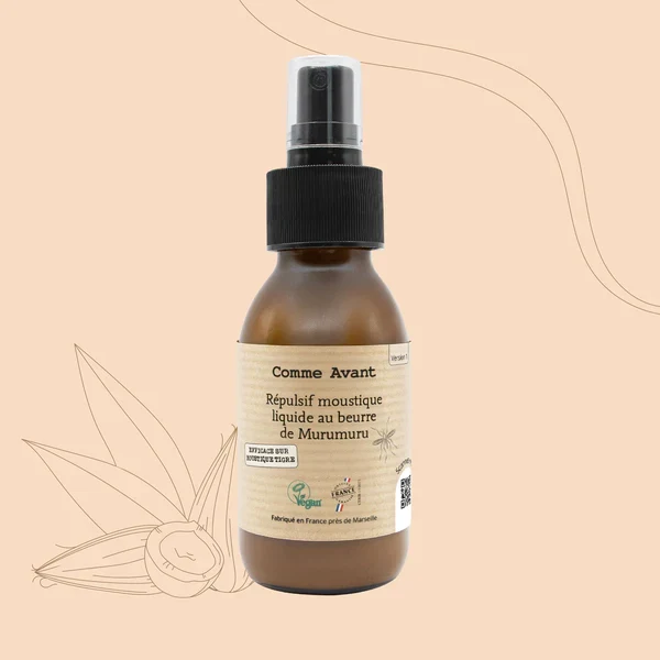 Répulsif anti-moustique Liquide au beurre de murumuru