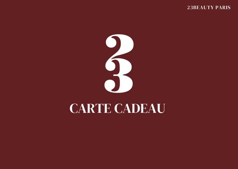 Carte cadeau 23Beauty Paris