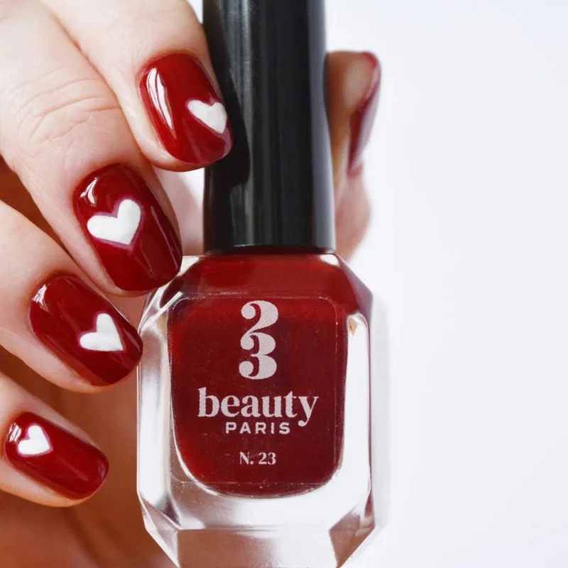 Vernis à ongles vegan bordeaux N.23