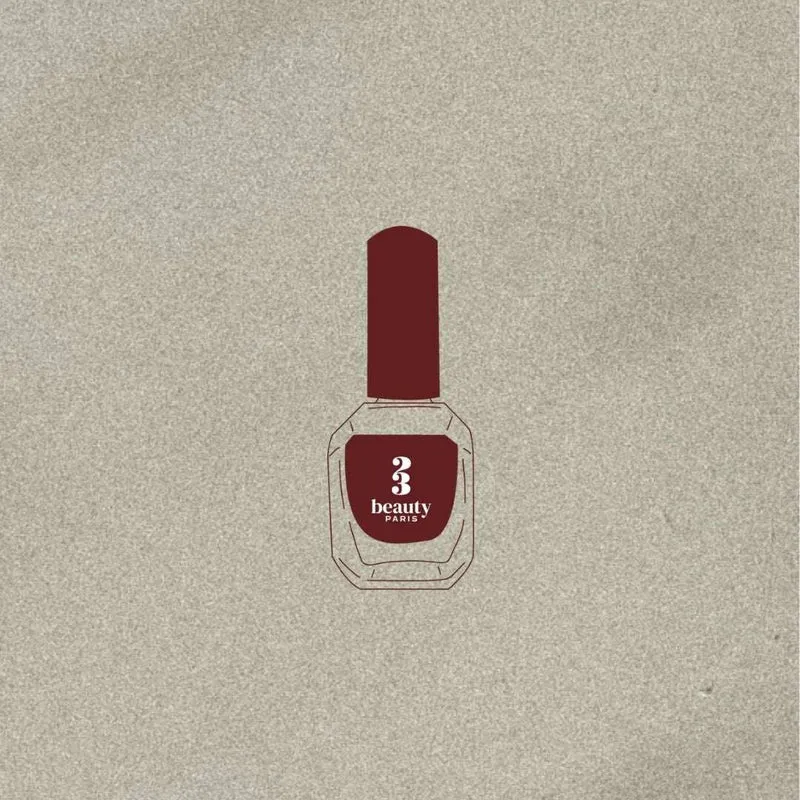 Vernis à ongles vegan bordeaux N.23