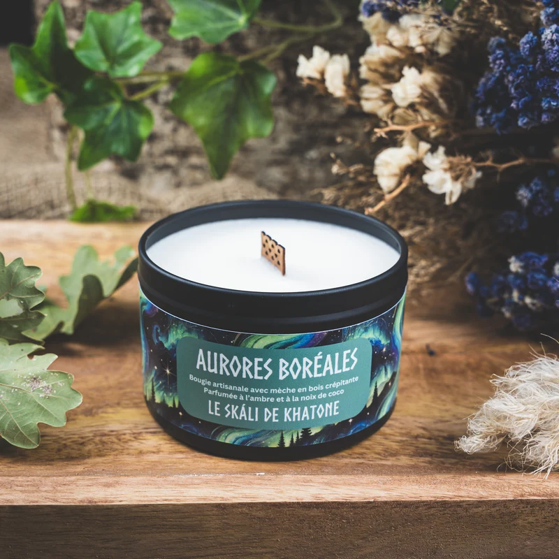 Bougie Parfumée - Aurores Boréales