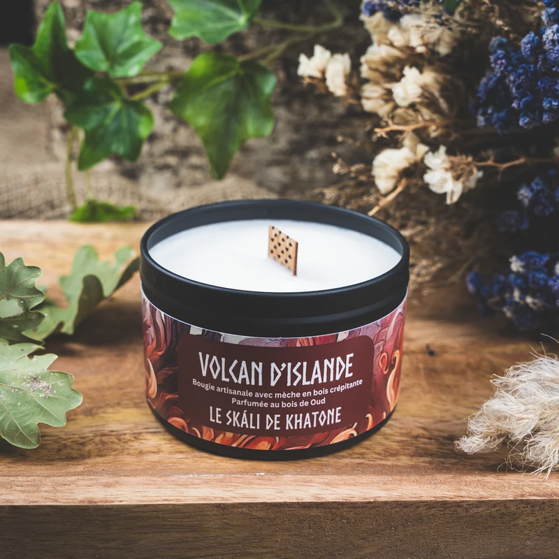 Bougie Parfumée - Volcan d'Islande