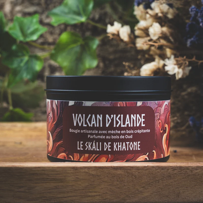 Bougie Parfumée - Volcan d'Islande