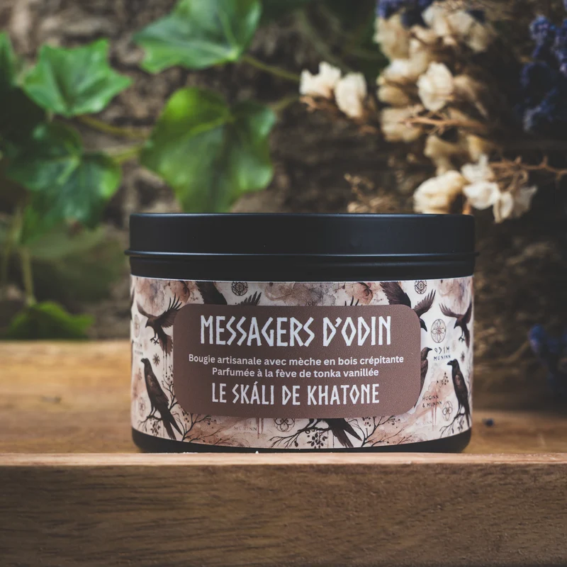 Bougie Parfumée - Messagers d'Odin