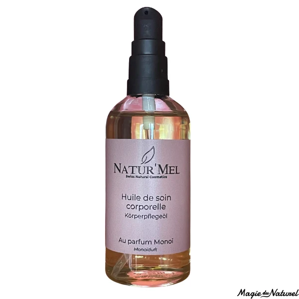 Huile corporelle naturelle parfum "Monoï" - 100ml