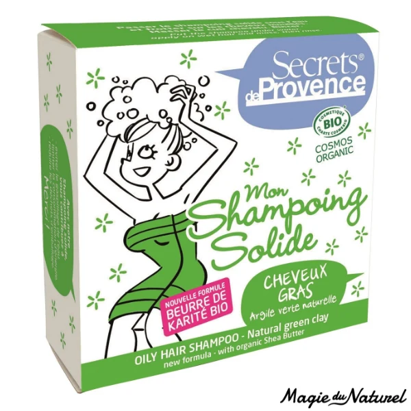 Shampoing solide cheveux gras