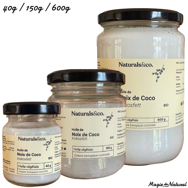 Huile de noix de Coco - BIO