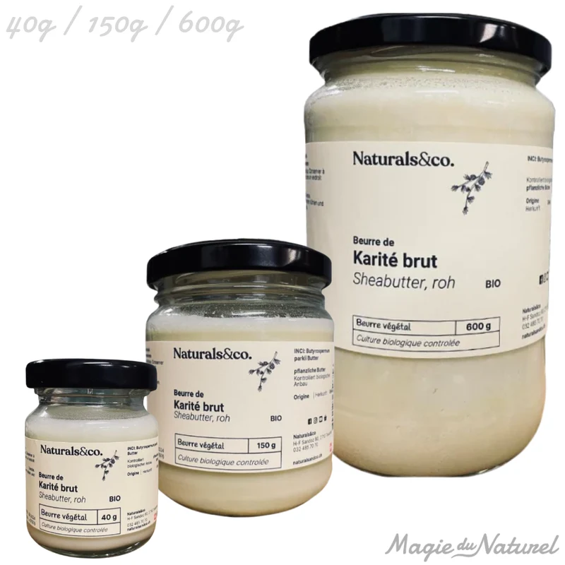 Beurre de Karité BIO, brut