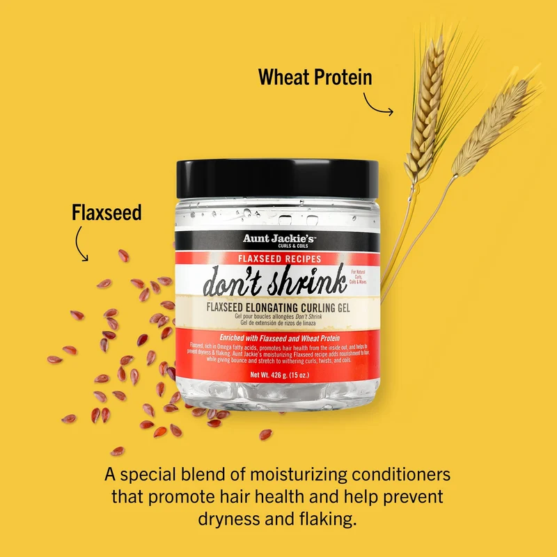 Aunt Jackie's - Don't Shrink Gel définition boucles "Flaxeed" - 426g