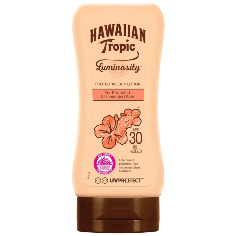 Hawaiian Tropic Luminosity - Lotion protectrice & illuminatrice SPF 30 "Protective Sun Lotion"- 180ml
