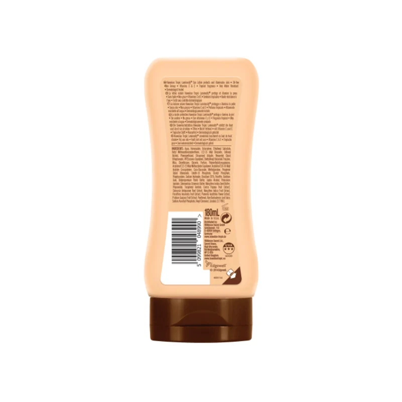 Hawaiian Tropic Luminosity - Lotion protectrice & illuminatrice SPF 30 "Protective Sun Lotion"- 180ml