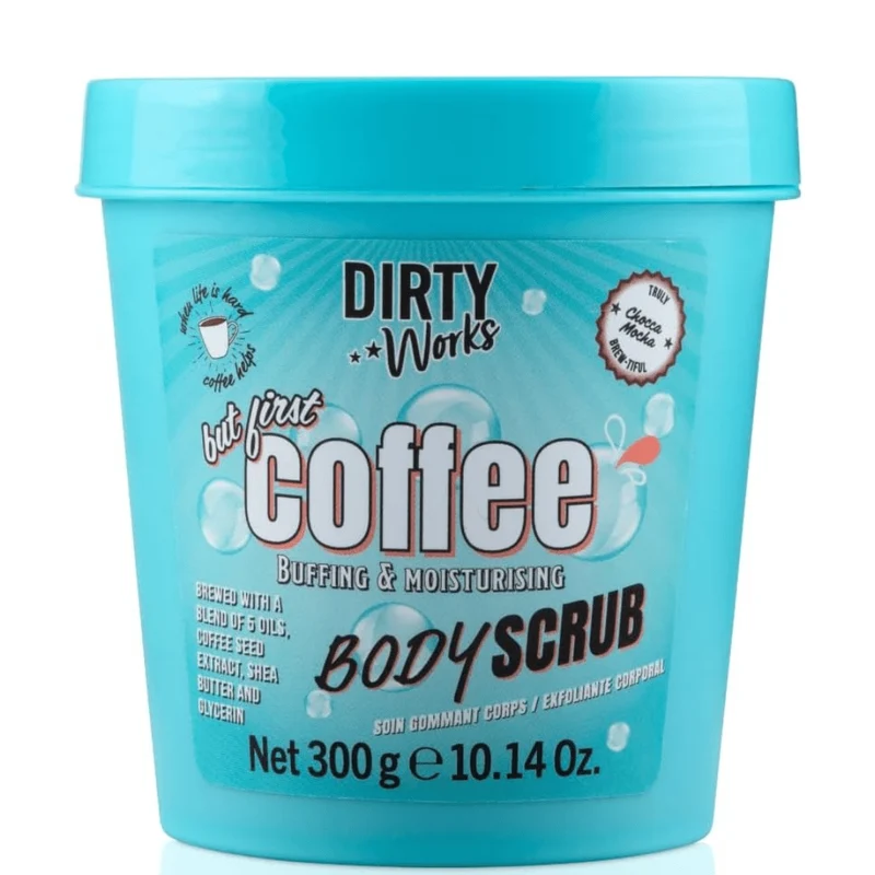 Dirty Works - Gommage Corps au Café "Buffing & Moisturizing Body Scrub" 300g