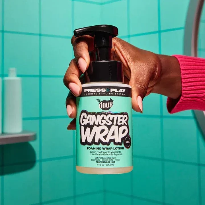 The Doux – GANGSTER WRAP Lotion moussante fixante – 236,5 ml