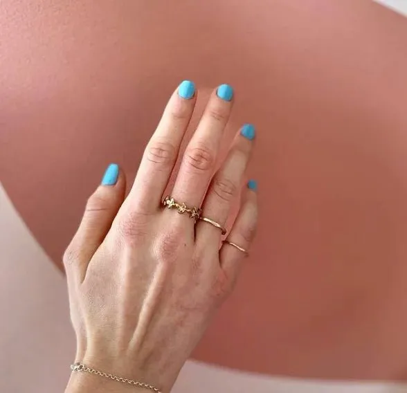 Vernis à ongles vegan bleu ciel Seoul Sky