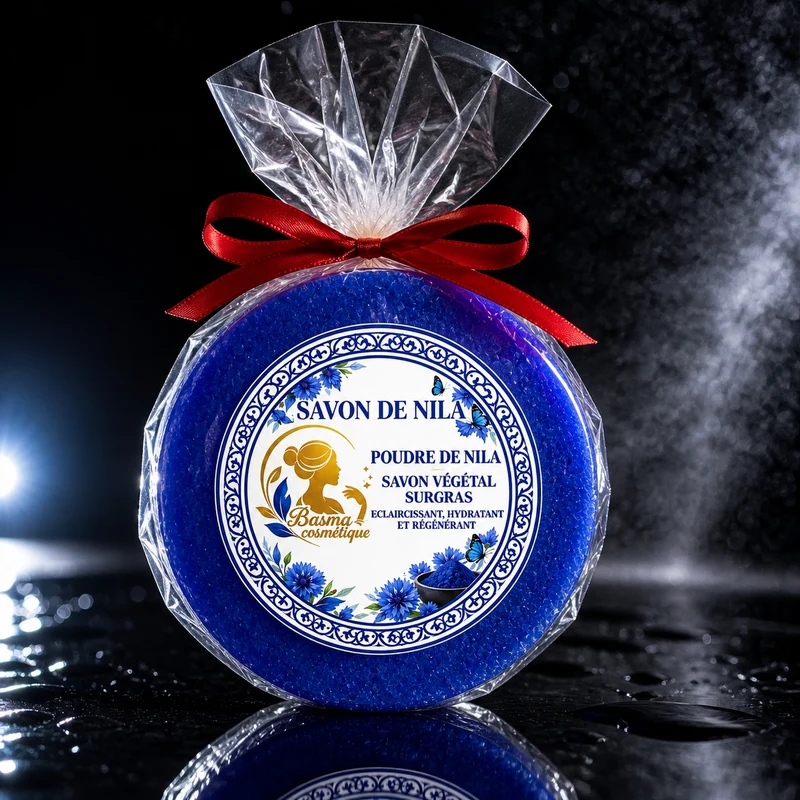 Savon de Nila (Indigo Naturel) – Savon Végétal Surgras 100 g