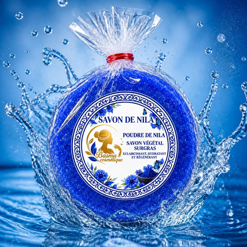 Savon de Nila (Indigo Naturel) – Savon Végétal Surgras 100 g