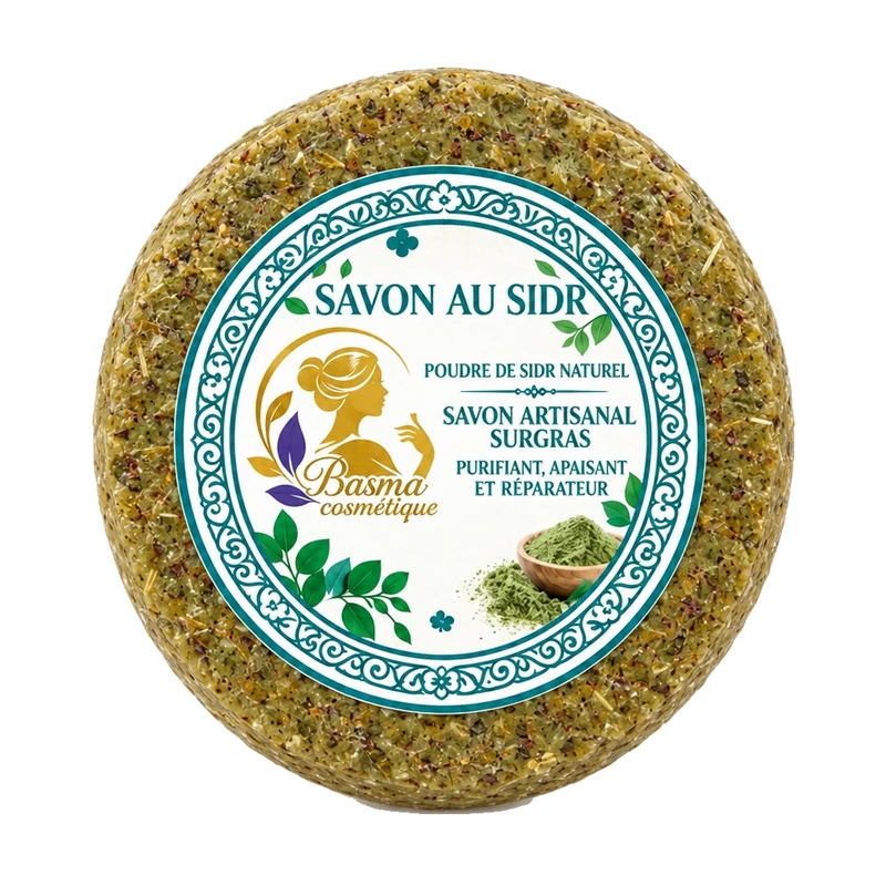 Savon au Sidr Naturel (Jujubier) – Savon Artisanal Surgras 100 g