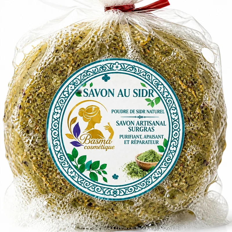 Savon au Sidr Naturel (Jujubier) – Savon Artisanal Surgras 100 g