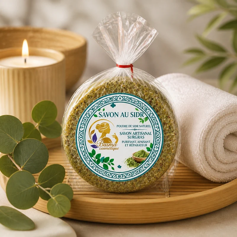 Savon au Sidr Naturel (Jujubier) – Savon Artisanal Surgras 100 g