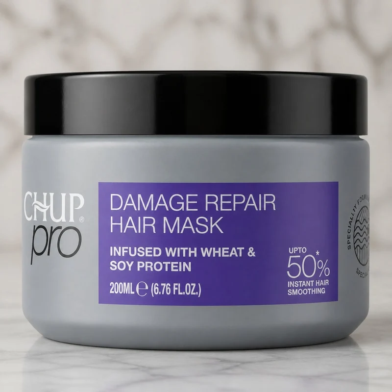Trichup Pro Masque Capillaire Réparation (Damage Repair) – Protéines de Blé & Soja – 200 ml