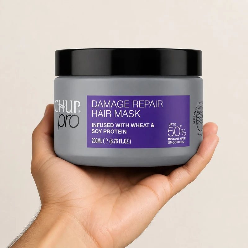 Trichup Pro Masque Capillaire Réparation (Damage Repair) – Protéines de Blé & Soja – 200 ml