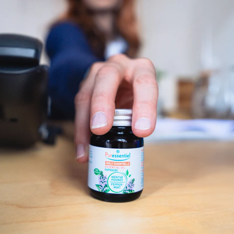 Capsules de Menthe Poivrée BIO