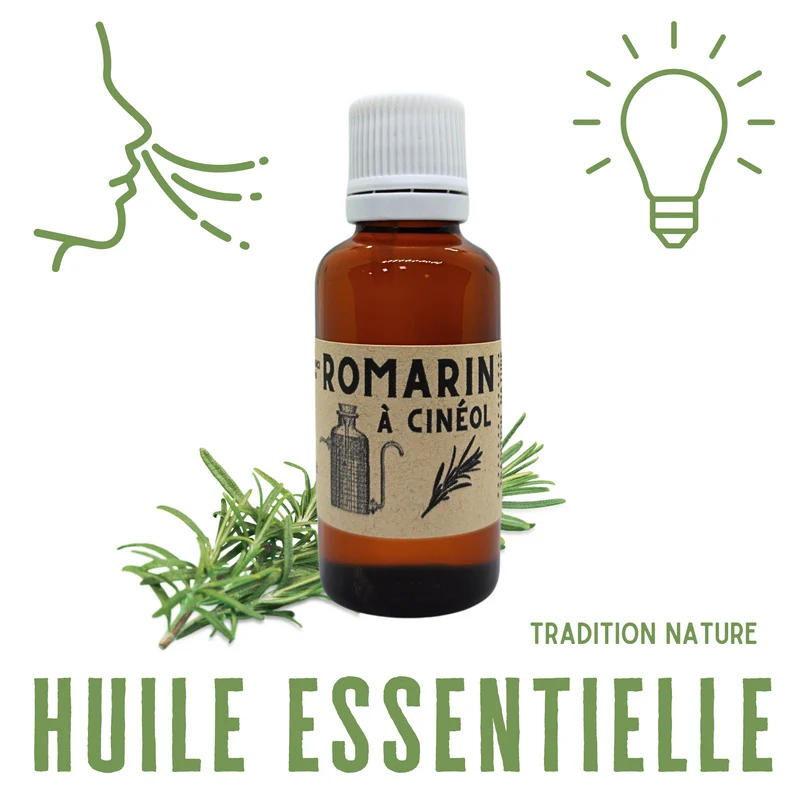 Huile essentielle de Romarin à cinéole