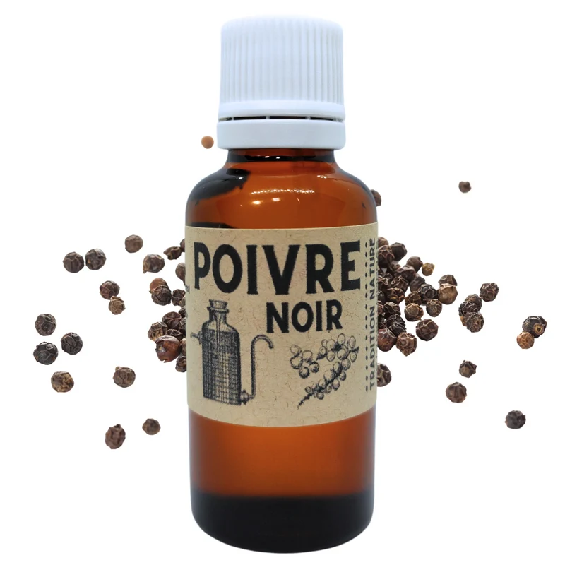 Huile essentielle de poivre noir