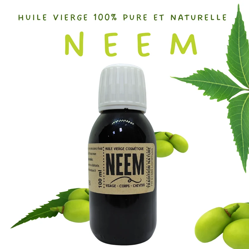 Huile de Neem vierge 100 ml [Margousier]