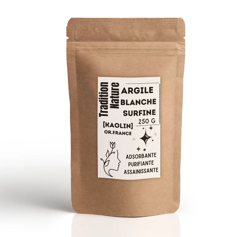 Argile blanche surfine 250 g [Kaolin]