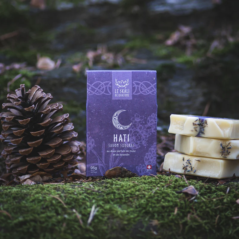 Savon artisanal Hati - Musc et lavandin