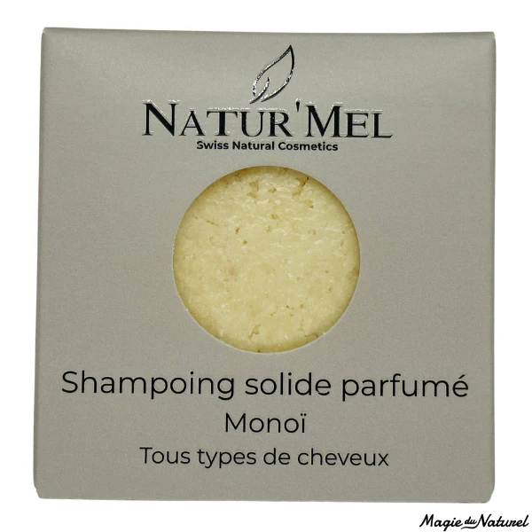 Shampoing solide Monoï 90g - Tout cheveux