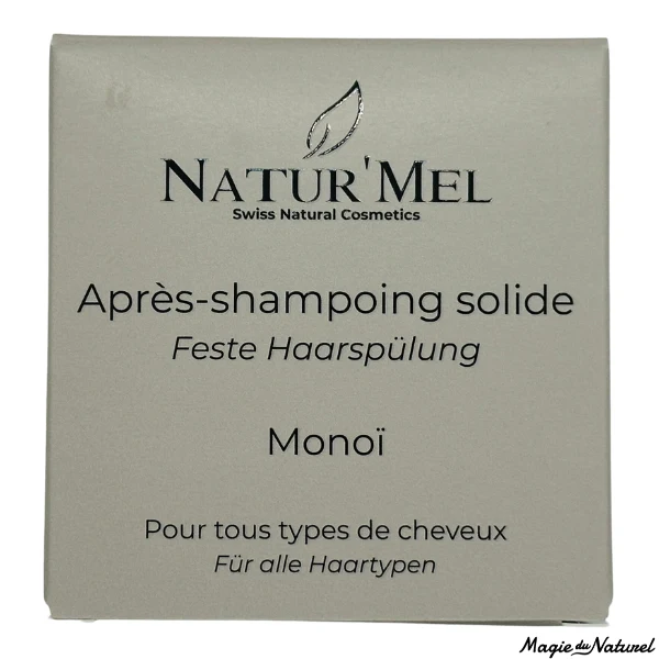 Après-shampoing solide monoï - 65g