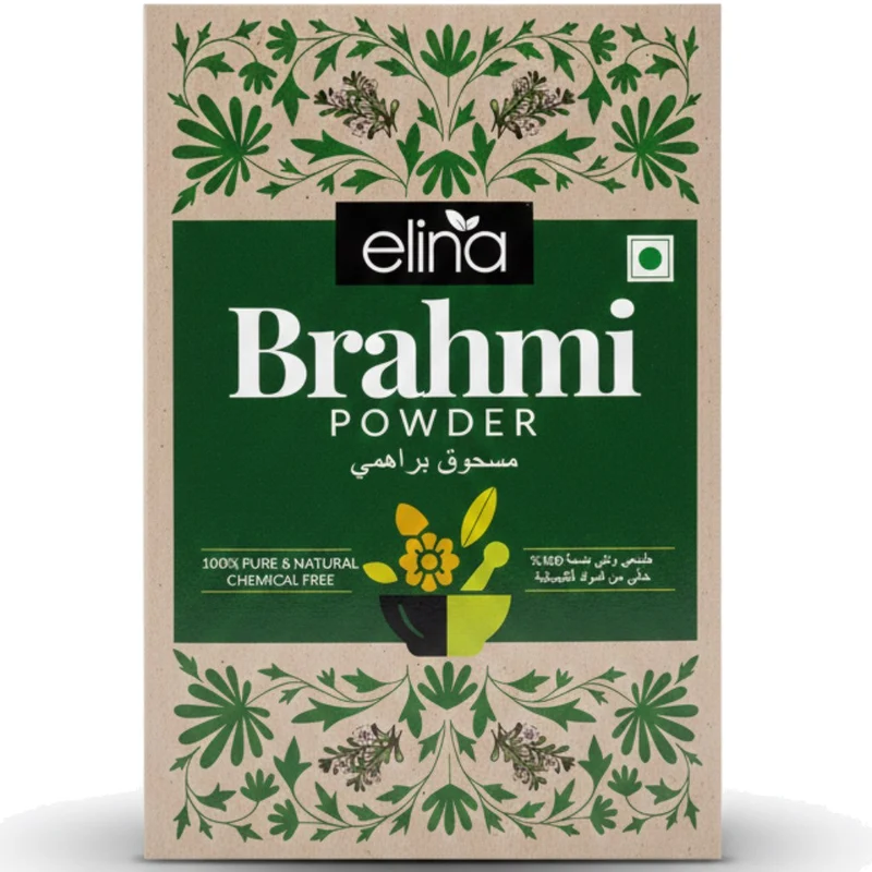 Poudre de Brahmi 100 g – soin capillaire en poudre