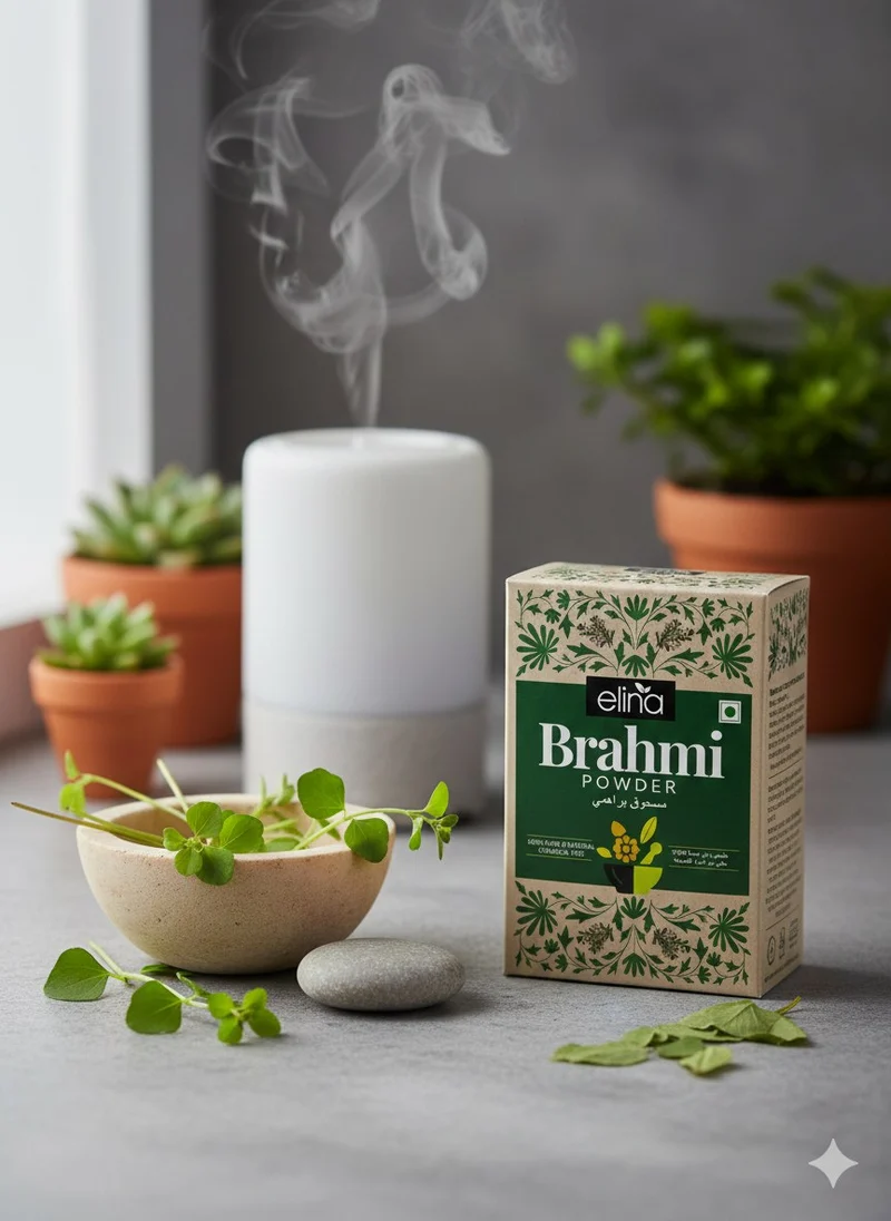 Poudre de Brahmi 100 g – soin capillaire en poudre