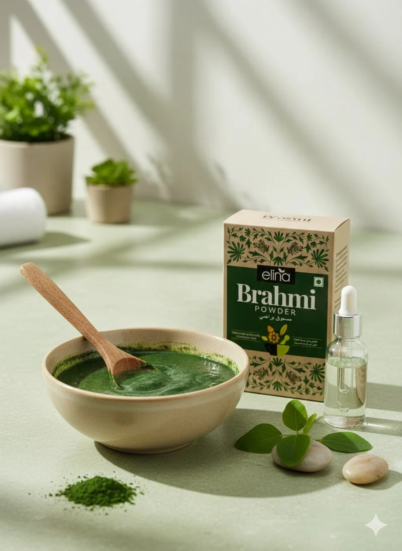Poudre de Brahmi 100 g – soin capillaire en poudre