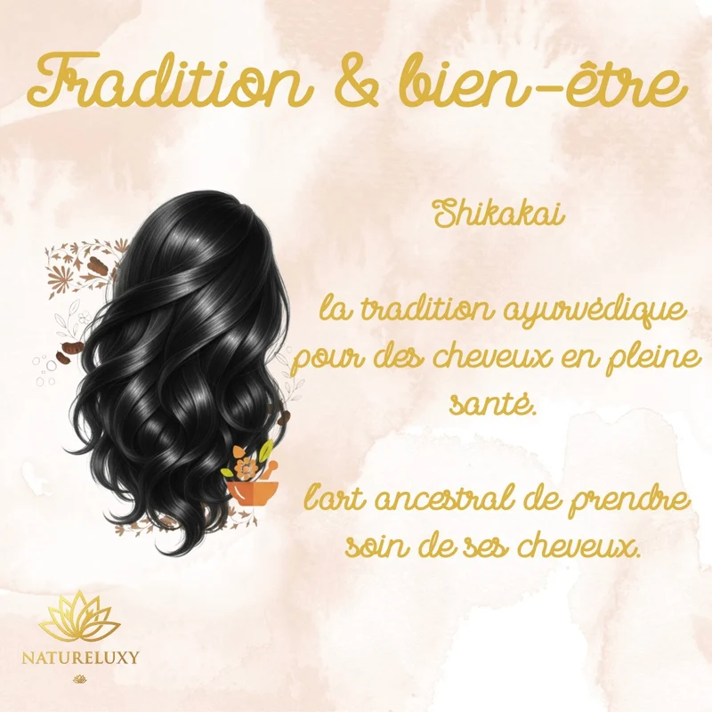Poudre de Shikakai – soin capillaire ayurvédique