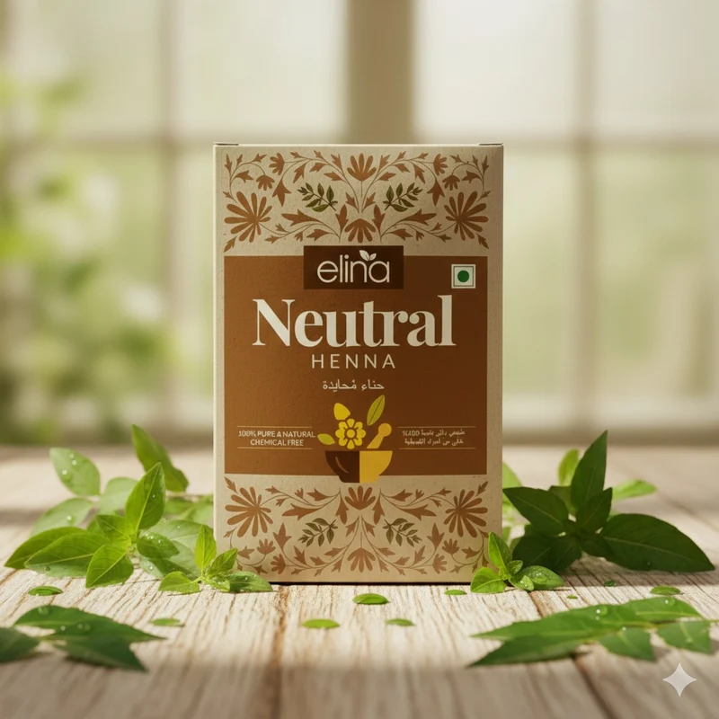 Henné neutre 100 % naturel – soin capillaire en poudre