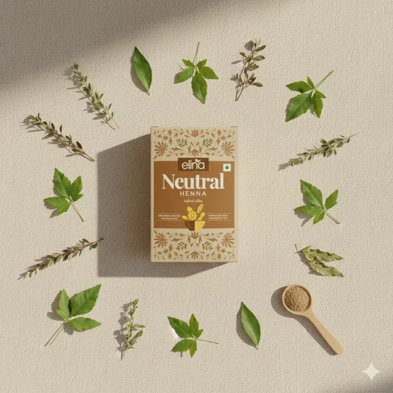 Henné neutre 100 % naturel – soin capillaire en poudre