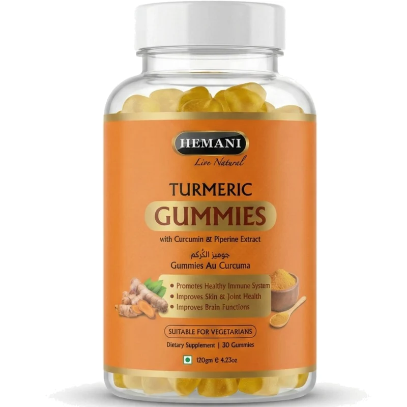 Gummies Curcuma & Pipérine - Hemani - 30 Gommes
