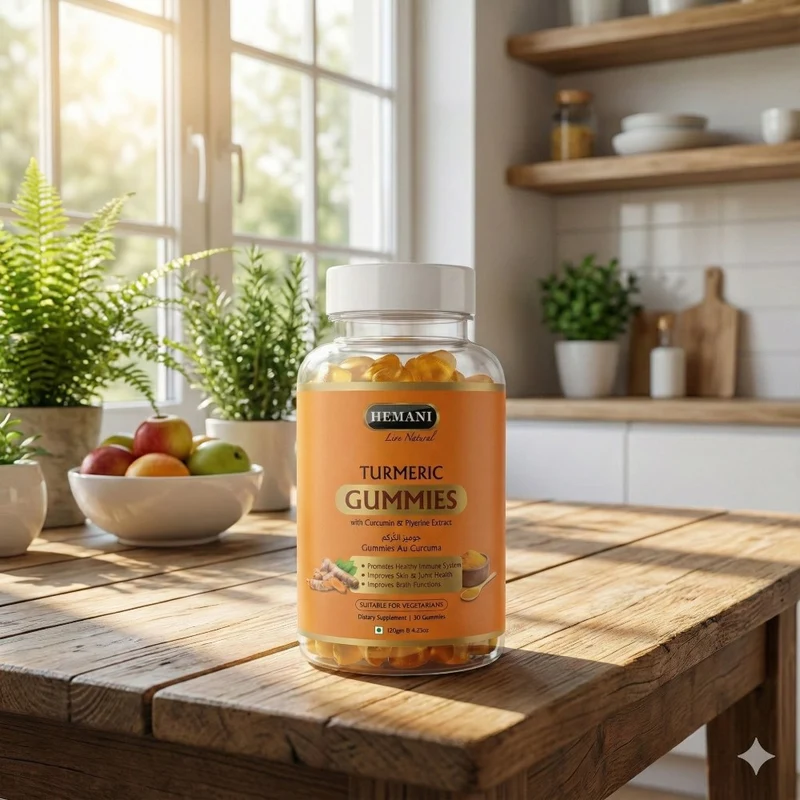 Gummies Curcuma & Pipérine - Hemani - 30 Gommes