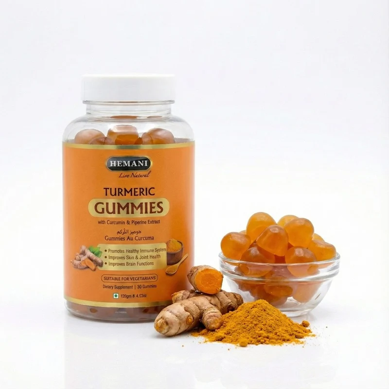 Gummies Curcuma & Pipérine - Hemani - 30 Gommes
