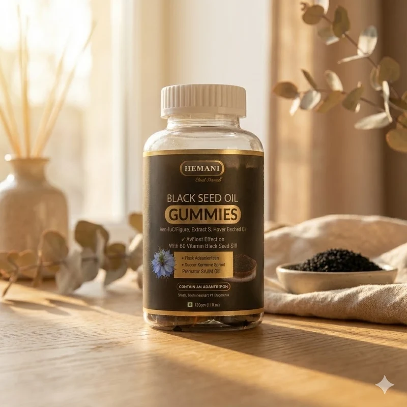 Gummies Huile de Nigelle (Black Seed Oil) - Hemani - 30 Gommes
