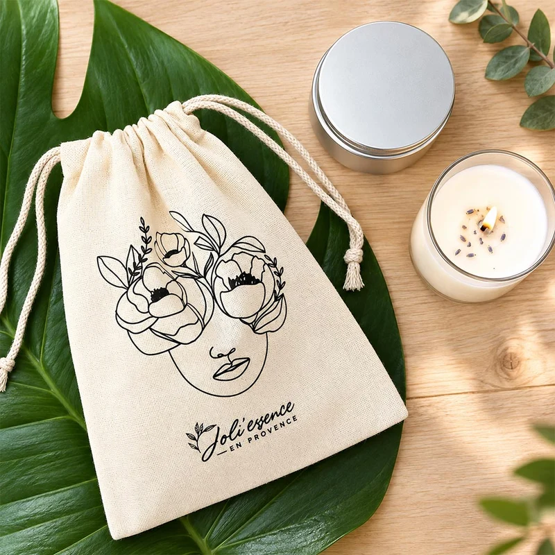 Petit Pochon Sérigraphié